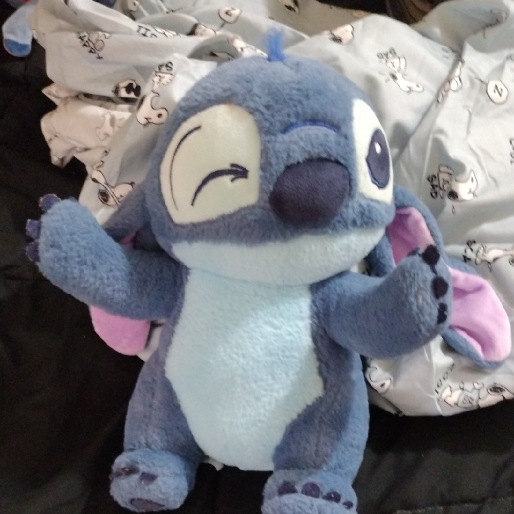 Disney Blue and Lavender Stitch Plush Toy